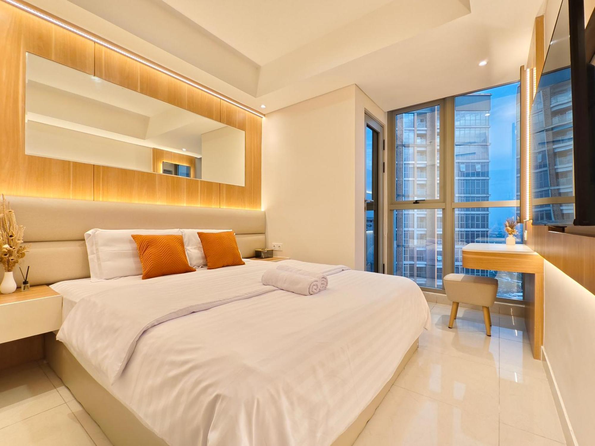 Studio Sea View Apartment At Gold Coast Pik By Mysweethome Джакарта Екстериор снимка
